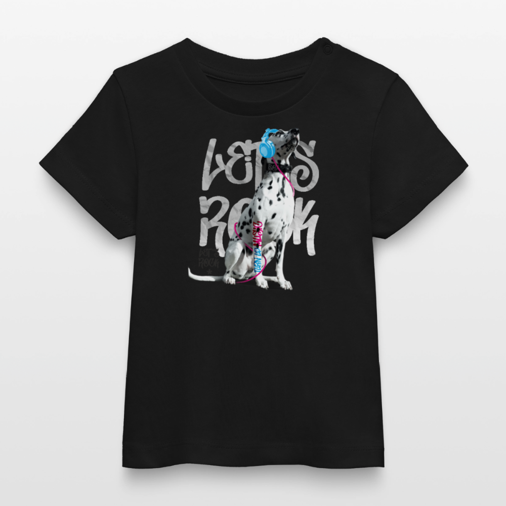 Boa's T-Shirt Let's Rock - Schwarz