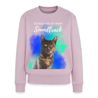 Nala's Pullover Schnurren ist mein Soundtrack White Edition - Altrosa