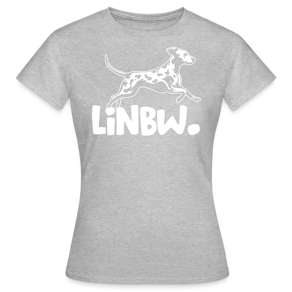 LiNBW. T-Shirt White Edition - Grau meliert