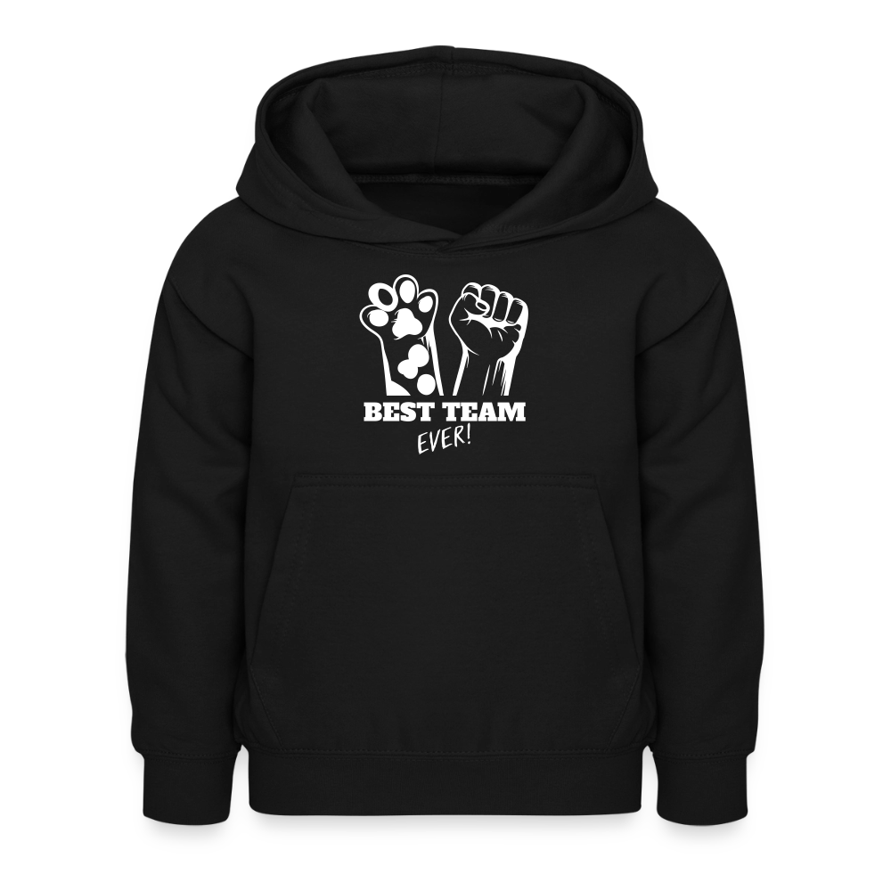 Best Team Ever  Hoodie White Edition - Schwarz
