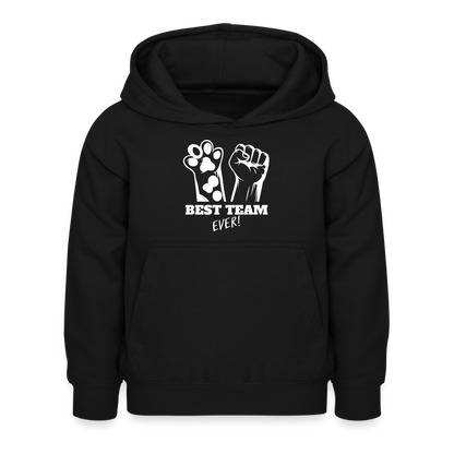 Best Team Ever  Hoodie White Edition - Schwarz