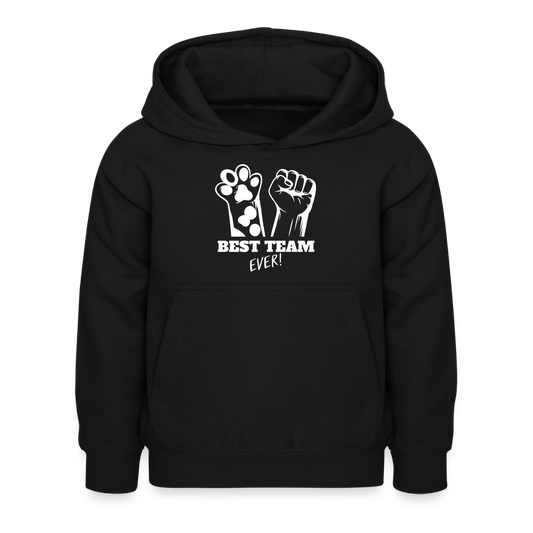 Best Team Ever  Hoodie White Edition - Schwarz