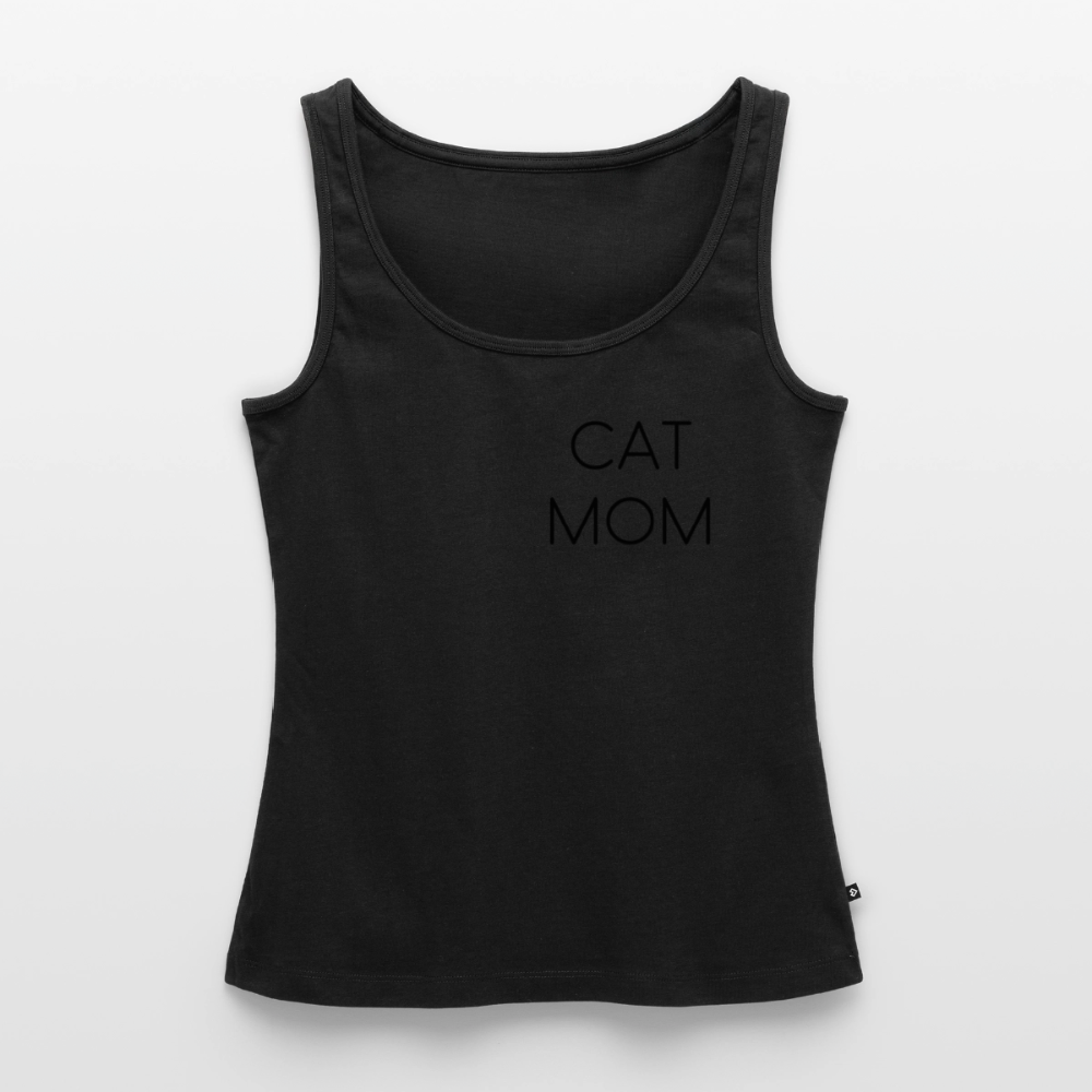 Pedro´s Tank Top Premium Stolzes Personal einer Katze CAT MOM Black Edition - Schwarz