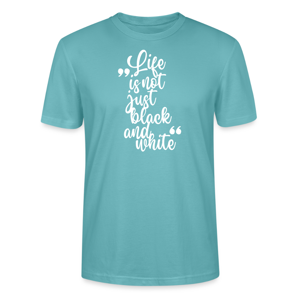 Life is not just black and white Unisex T-Shirt Premium White Edition - LiNBW.