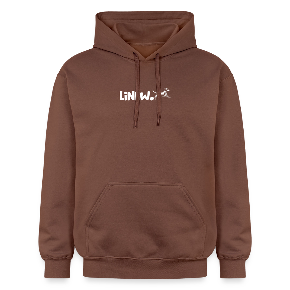 LiNBW. Crew Hoodie White Edition Life is not just black and white - Kakao