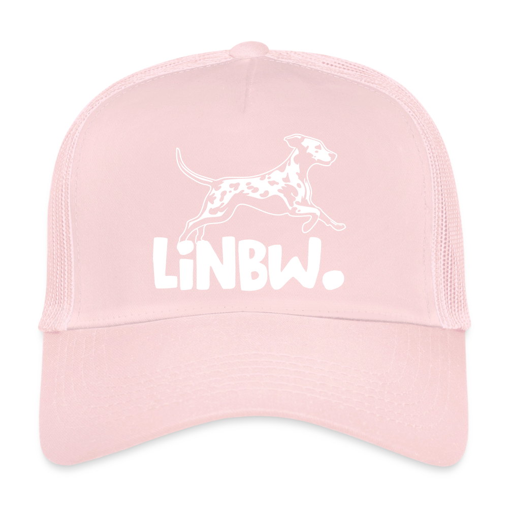LiNBW. Trucker Cap White Edition - Hellrosa