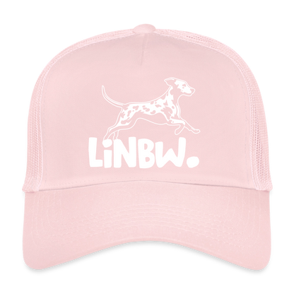 LiNBW. Trucker Cap White Edition - Hellrosa