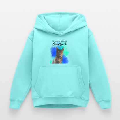 Nala's Hoodie Schnurren ist mein Soundtrack Black Edition - LiNBW.