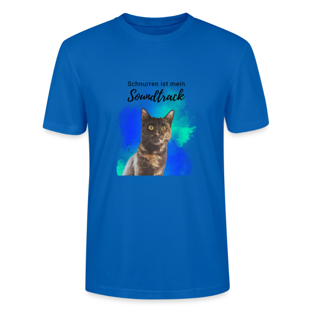 Nala's Unisex T-Shirt Premium Schnurren ist mein Soundtrack Black Edition - Pfauenblau