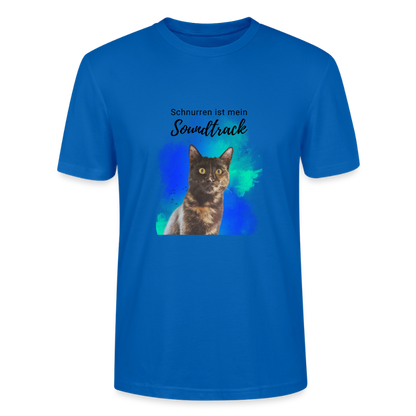 Nala's Unisex T-Shirt Premium Schnurren ist mein Soundtrack Black Edition - Pfauenblau