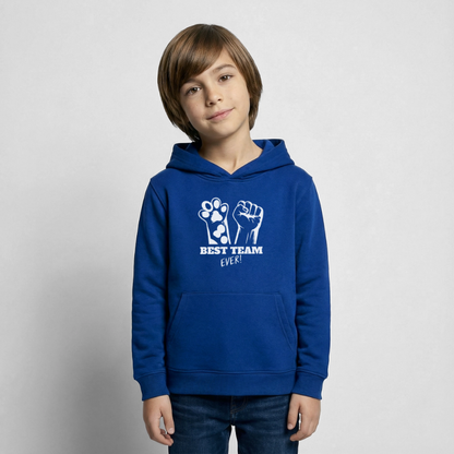 Best Team Ever  Hoodie White Edition - Royalblau