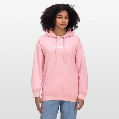 LiNBW. Crew Hoodie White Edition Life is not just black and white - Hellrosa