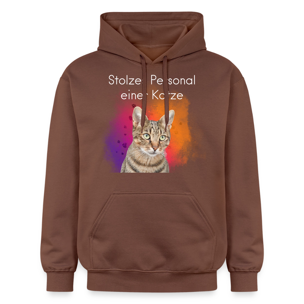Pedro's Hoodie Stolzes Personal einer Katze White Edition - Kakao