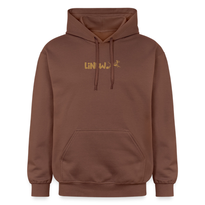 LiNBW. Crew Hoodie Brown Edition Life is not just black and white - Kakao