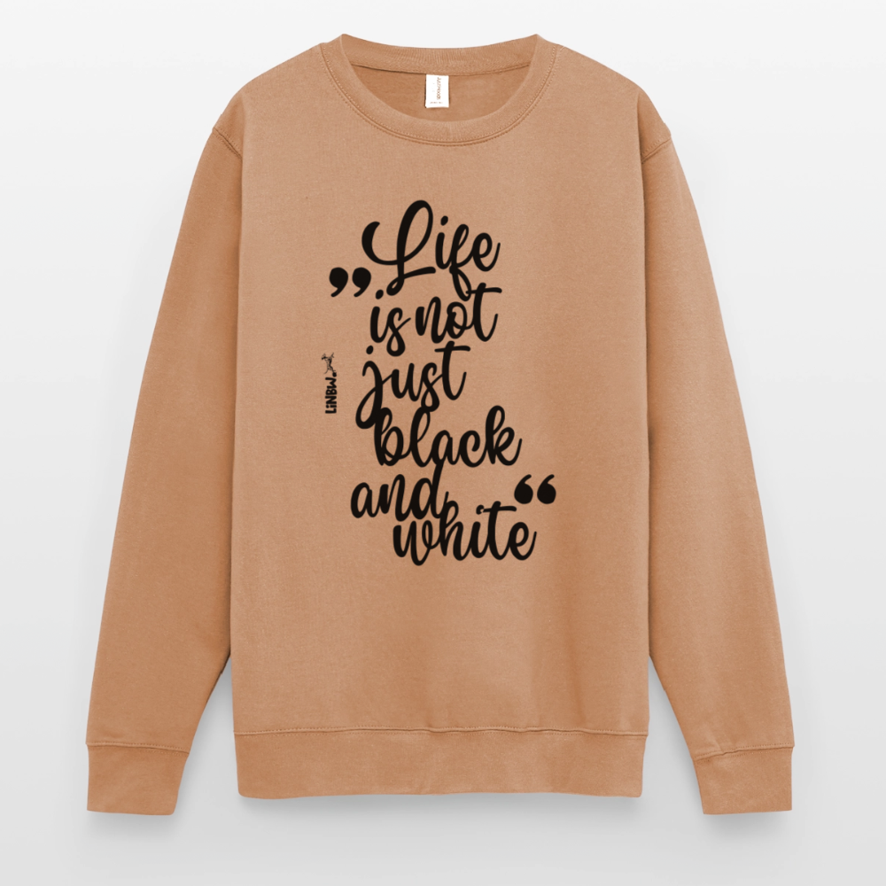 Life is not just black and white Classic Pullover Black Edition - LiNBW.