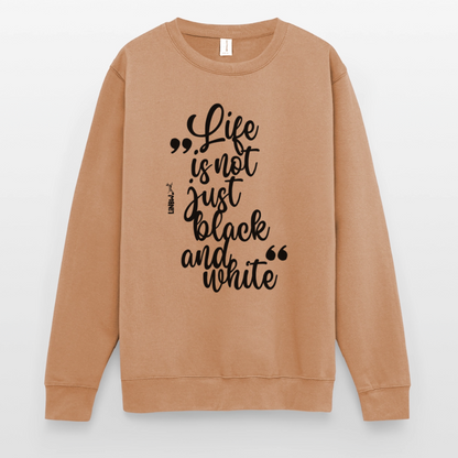 Life is not just black and white Classic Pullover Black Edition - LiNBW.