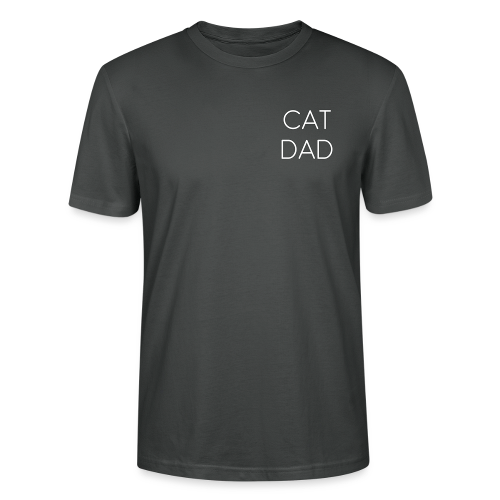 Pedro's Unisex T-Shirt Premium CAT DAD White Edition Stolzes Personal einer Katze - LiNBW.