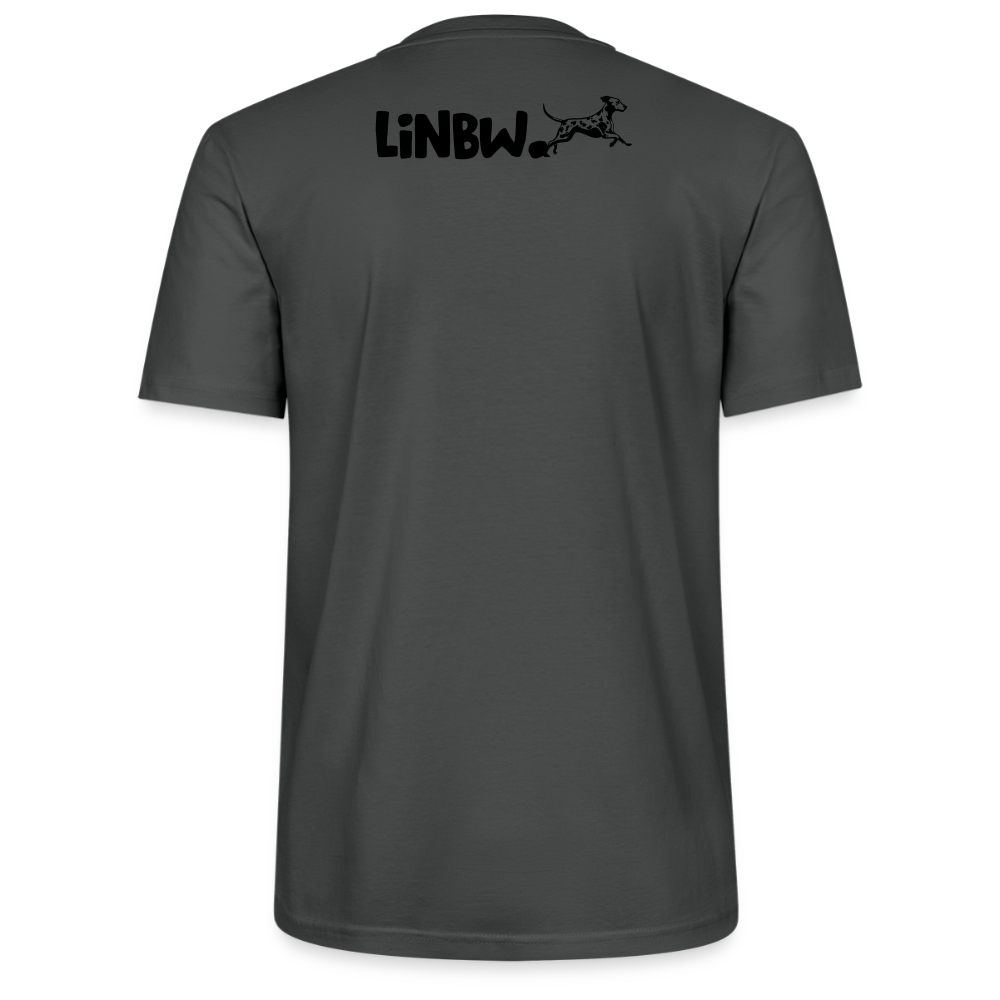 Life is not just black and white Unisex T-Shirt Premium Black Edition - Anthrazit