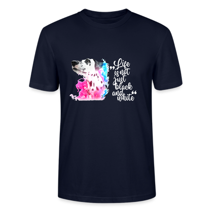Boa's Unisex T-Shirt Premium Splash White Edition Life is not just black and white - LiNBW.