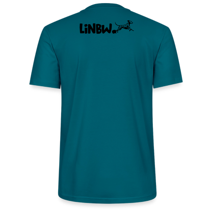 Life is not just black and white Unisex T-Shirt Premium Black Edition - Ozeanblau
