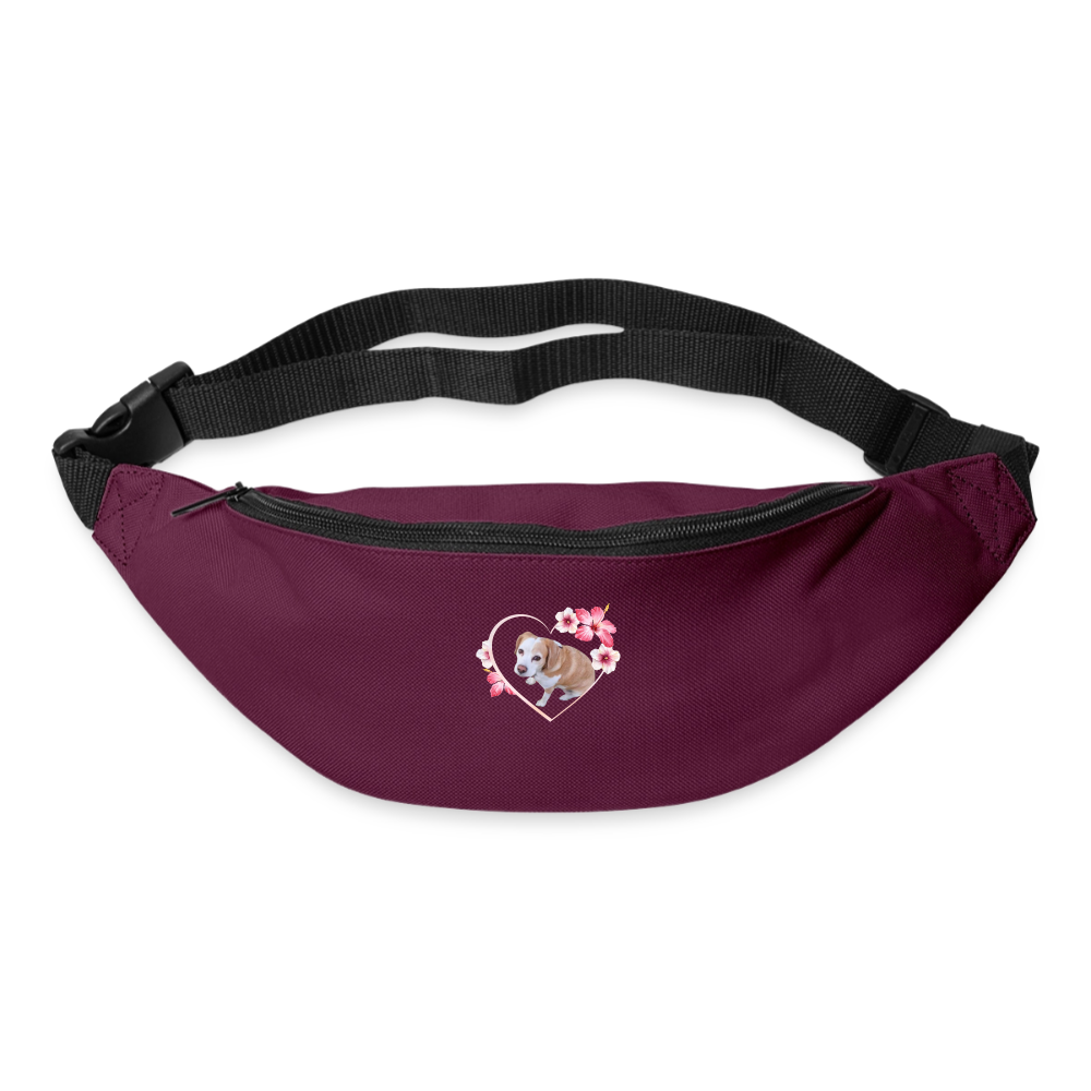 Luna's Gürteltasche Classic - Burgunderrot