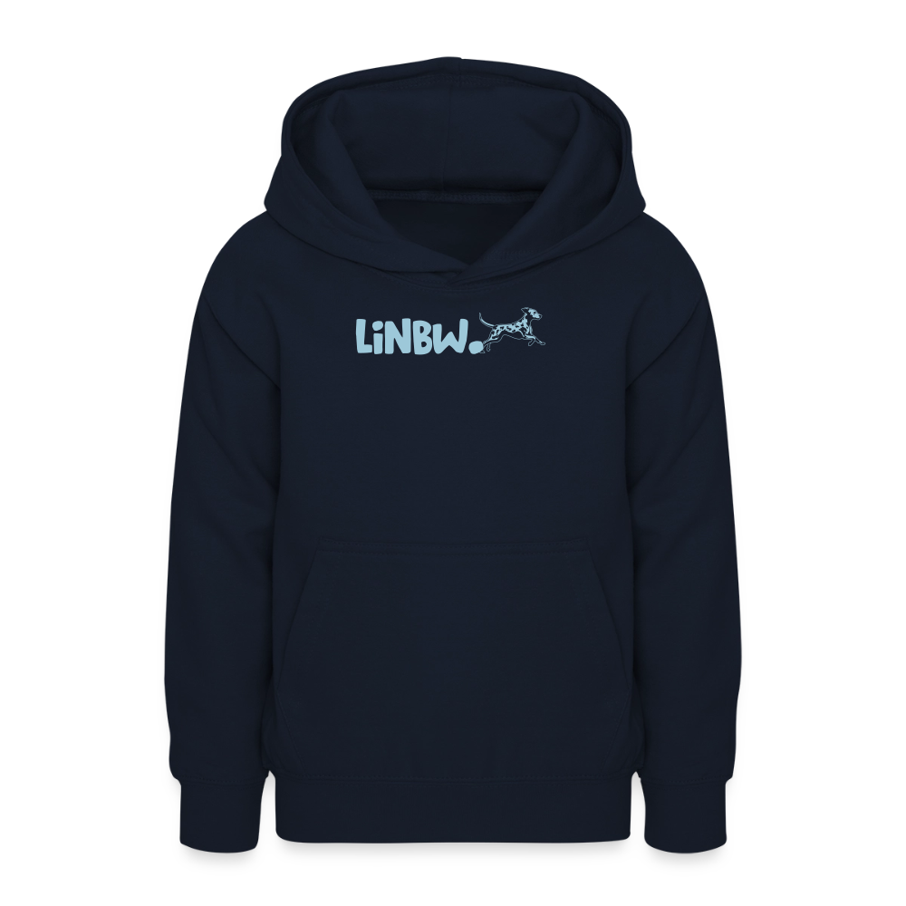 LiNBW. Crew Hoodie Life is not just black and white Edition Blue - LiNBW.