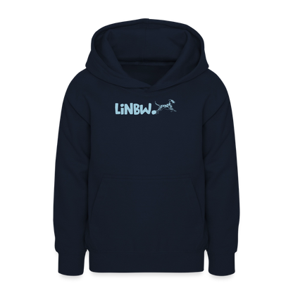 LiNBW. Crew Hoodie Life is not just black and white Edition Blue - LiNBW.