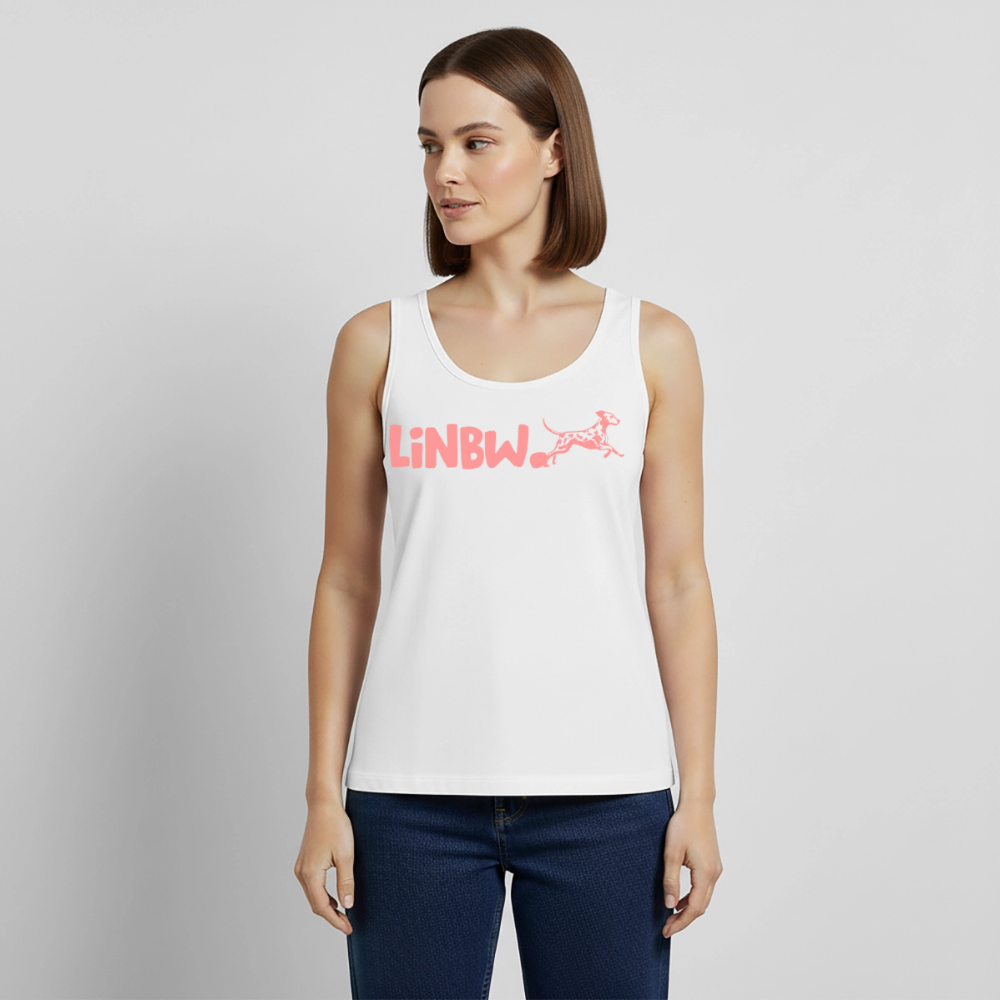 LiNBW. Tank Top Premium Pink Edition Life is not just black and white - Weiß