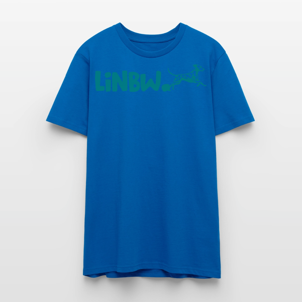 LiNBW. Unisex T-Shirt Premium Crew Blue Edition Life is not just black and white - LiNBW.