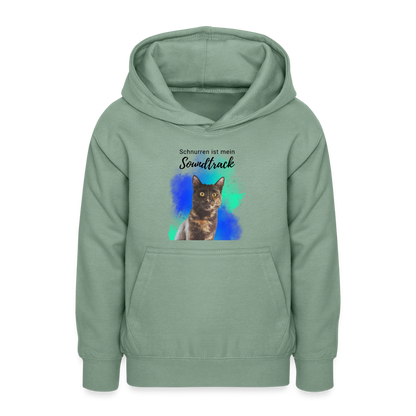 Teenager Hoodie - Graugrün