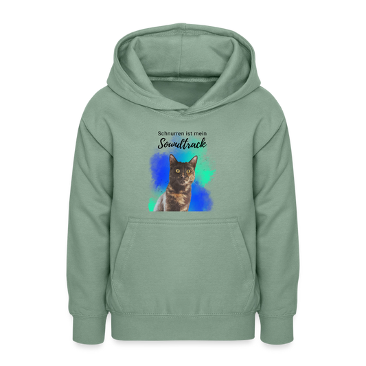 Teenager Hoodie - Graugrün