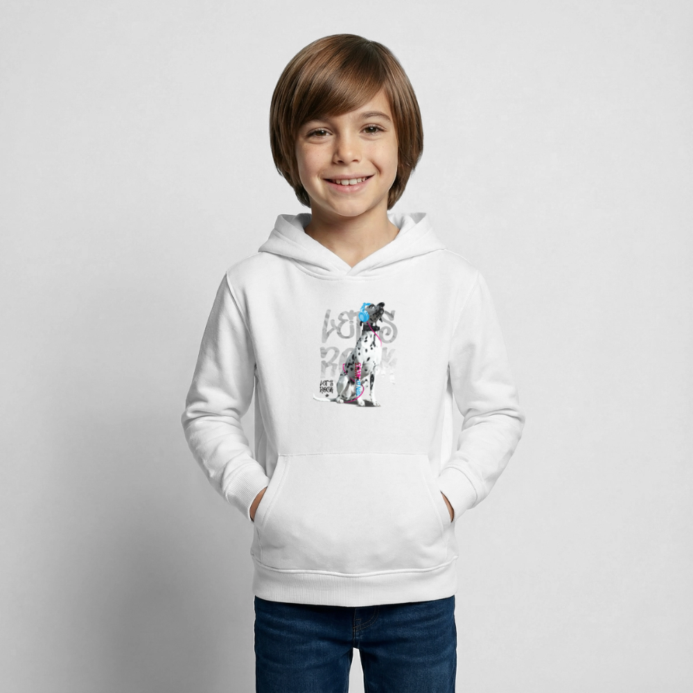 Boa's Hoodie Let's Rock - Weiß