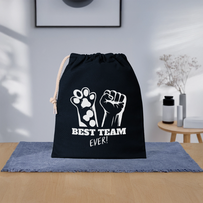 Best Team Ever Baumwollbeutel White Edition - LiNBW.