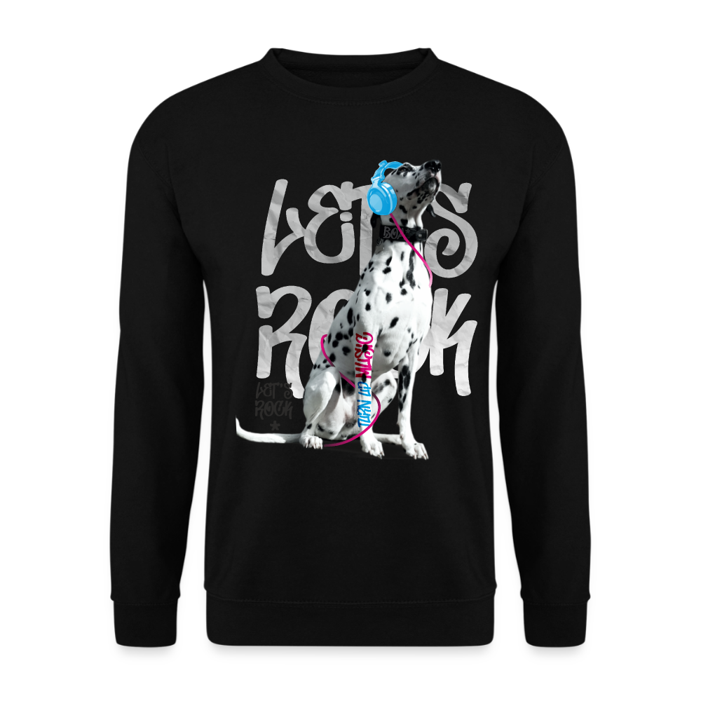 Boa's Classic Pullover Let's Rock - Schwarz