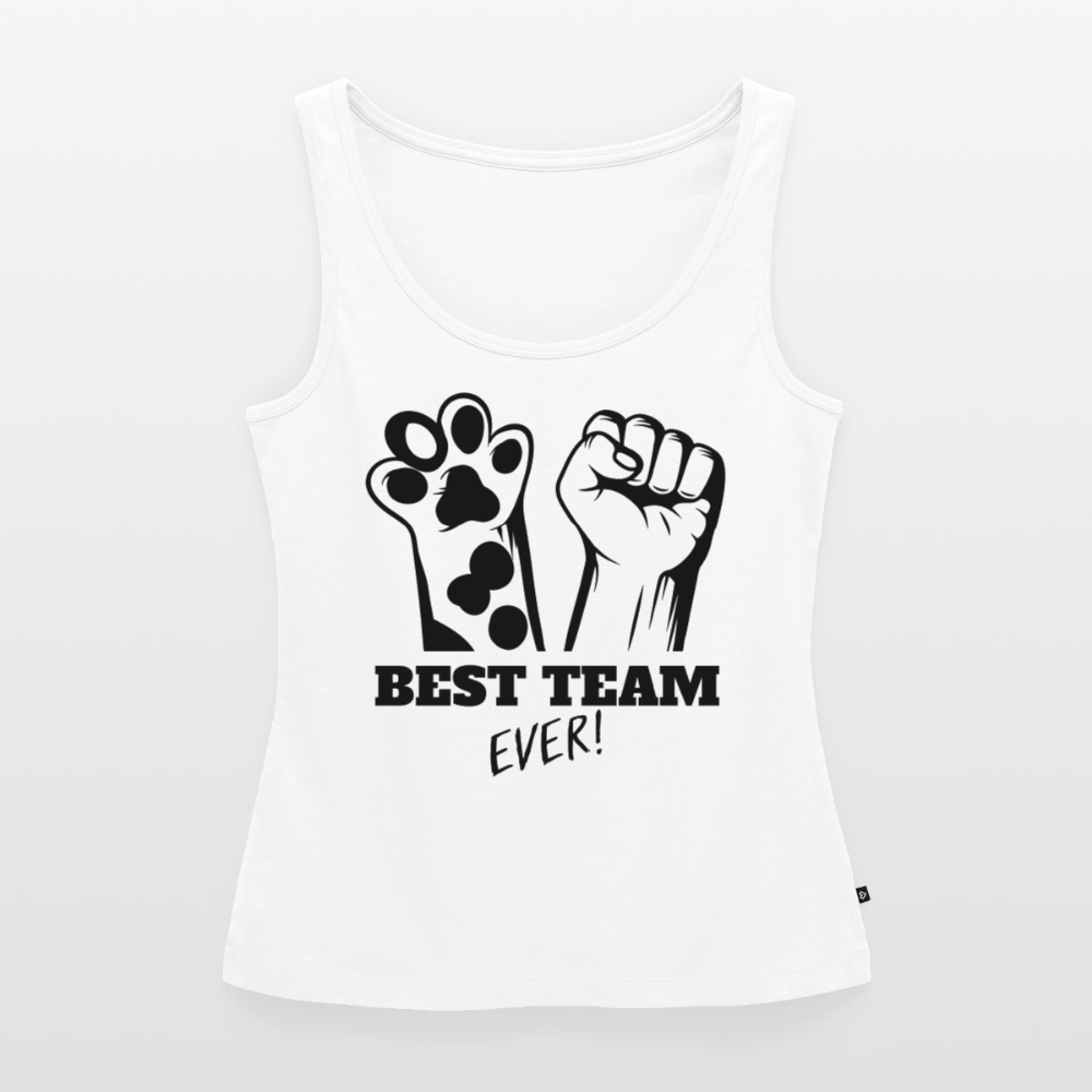 Best Team Ever Tank Top Premium - Weiß