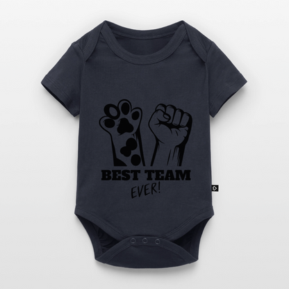 Best Team Ever Kurzarm-Body Black Edition - LiNBW.
