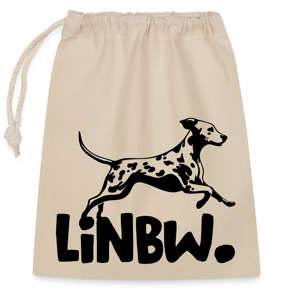 LiNBW. Baumwollbeutel Black Edition - Natur