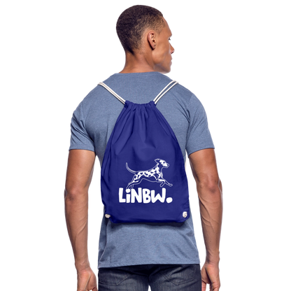 LiNBW. Turnbeutel White Edition - Königsblau