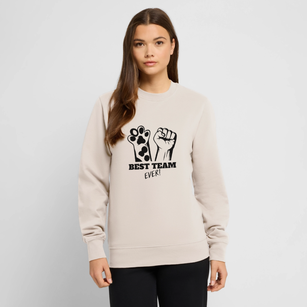 Best Team Ever Classic Pullover Black Edition - Sand