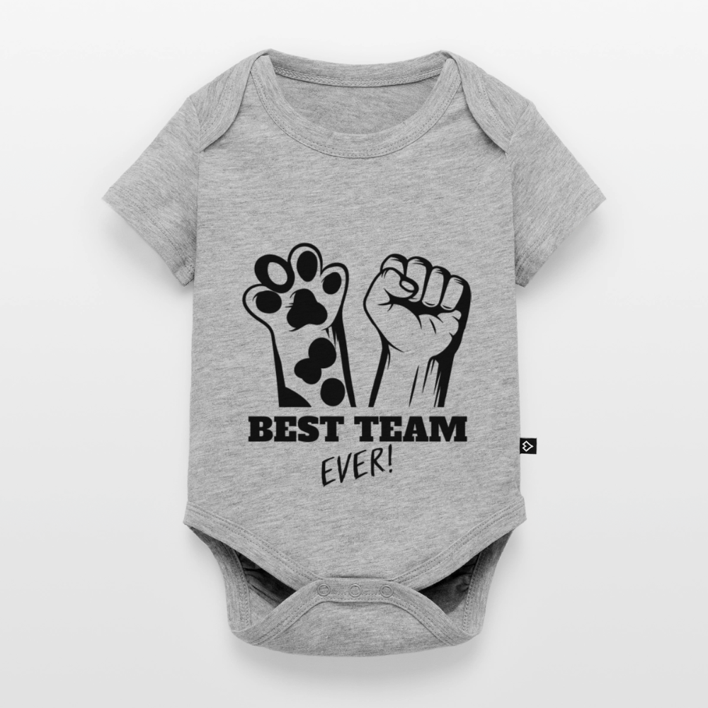 Best Team Ever Kurzarm-Body Black Edition - LiNBW.