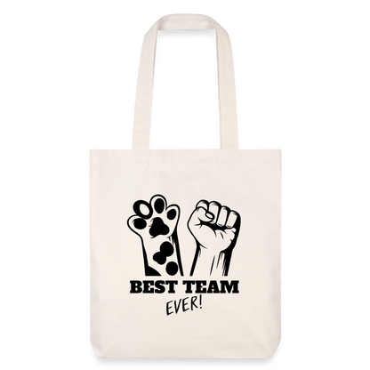 Best Team Ever Stoffbeutel Black Edition - Naturweiß