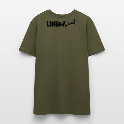 Life is not just black and white Unisex T-Shirt Premium Black Edition - Khaki