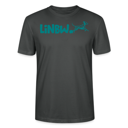 LiNBW. Unisex T-Shirt Premium Crew Blue Edition Life is not just black and white - LiNBW.