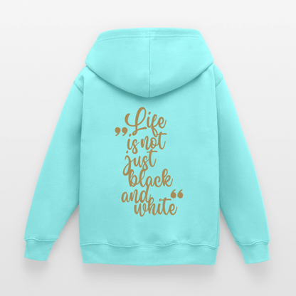 LiNBW. Crew Hoodie Life is not just black and white Edition Brown - LiNBW.