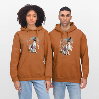 Boa's Hoodie Let's Rock - Athletic Orange