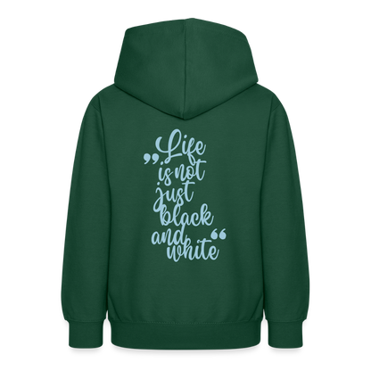 LiNBW. Crew Hoodie Life is not just black and white Edition Blue - LiNBW.
