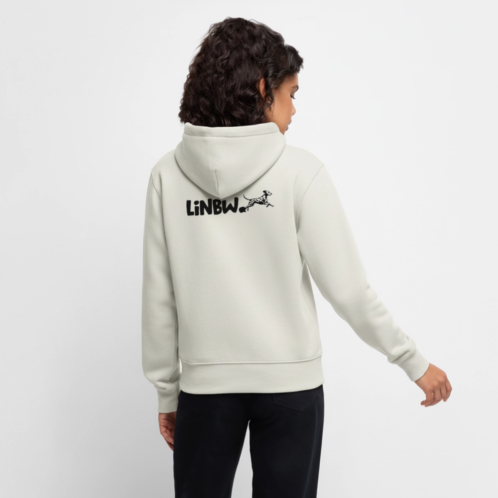 Life is not just black and white Hoodie Black Edition - Naturweiß