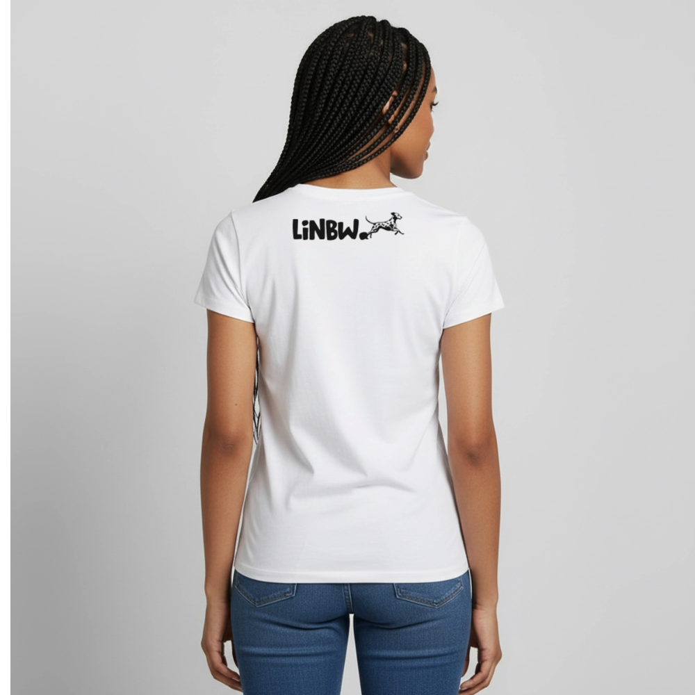 Life is not just black and white T-Shirt Black Edition - Weiß