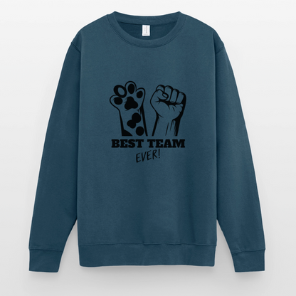 Best Team Ever Classic Pullover Black Edition - Indigoblau