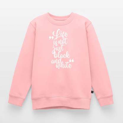 Life is not just black and white Pullover White Edition - LiNBW.